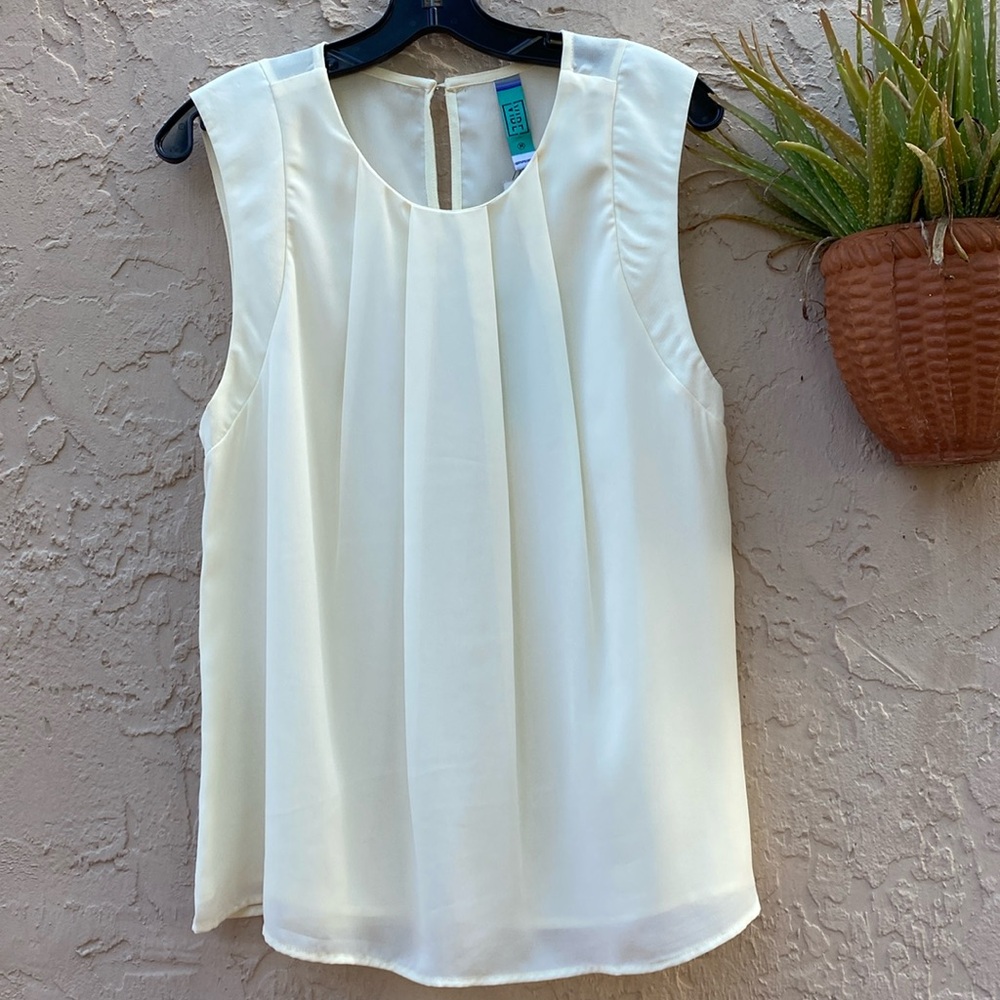 BNWT Delicate VIBE Beige top